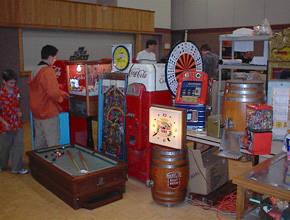 The Toronto Pinball and Gameroom Show Booths